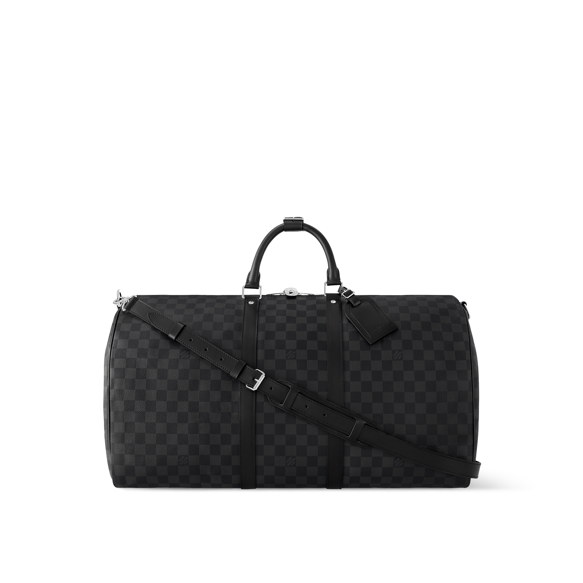 Keepall Bandoulière 55 Damier Graphite Canvas - Travel | LOUIS VUITTON